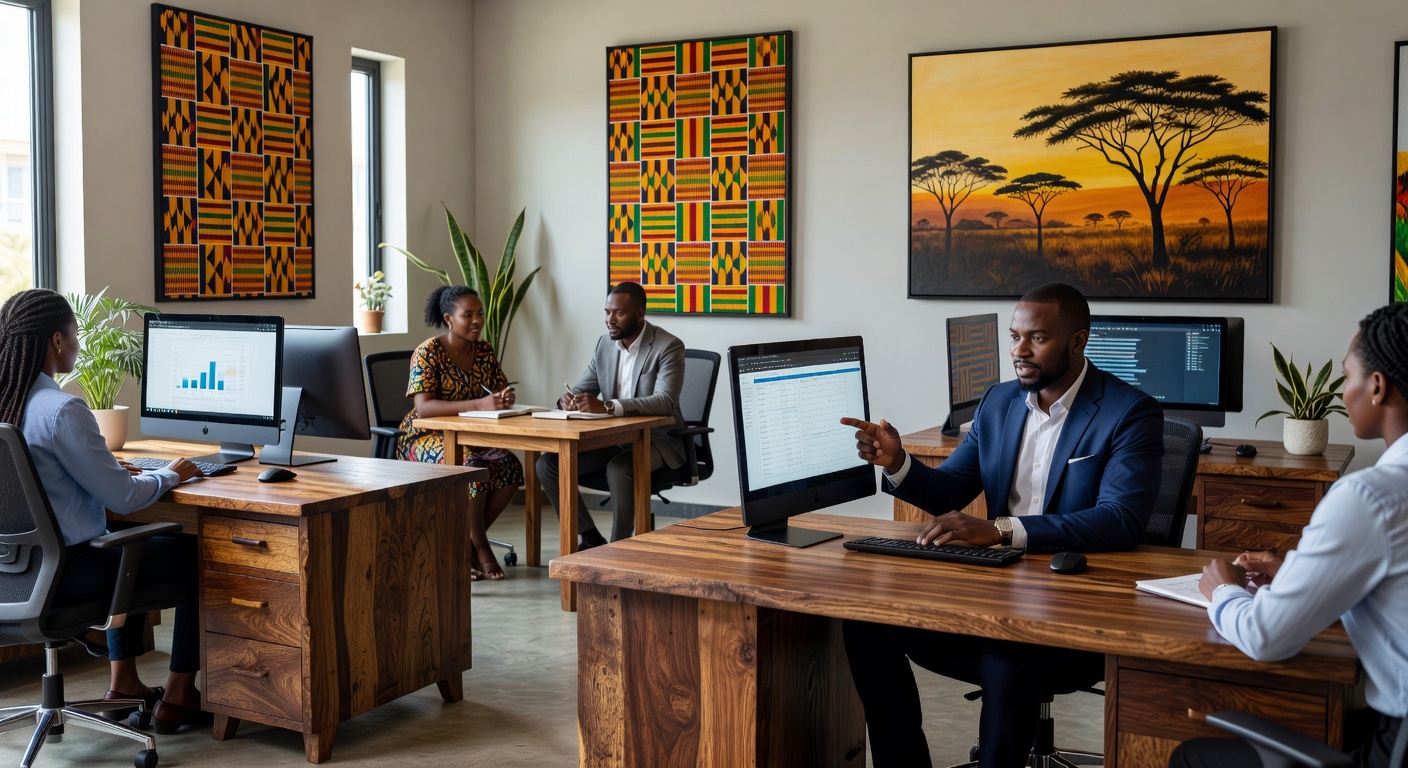 Modern professional office in Kampala, Uganda